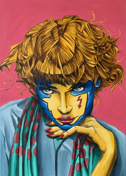 PINK POWER, 50 x 70 cm · Acryl auf Leinwand