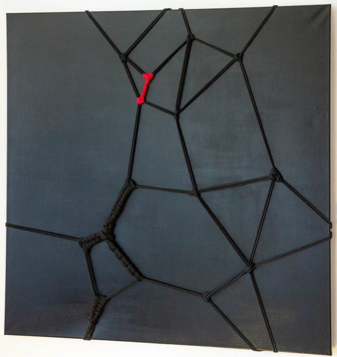TENSION 19, 100 x 100 cm
